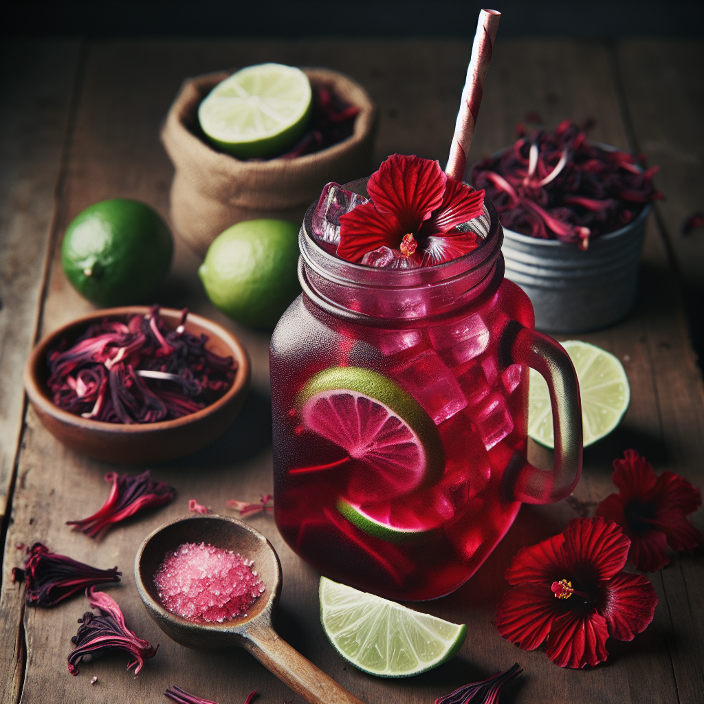 Nationalgericht Honduras: #Agua de Jamaica# (Rezept)