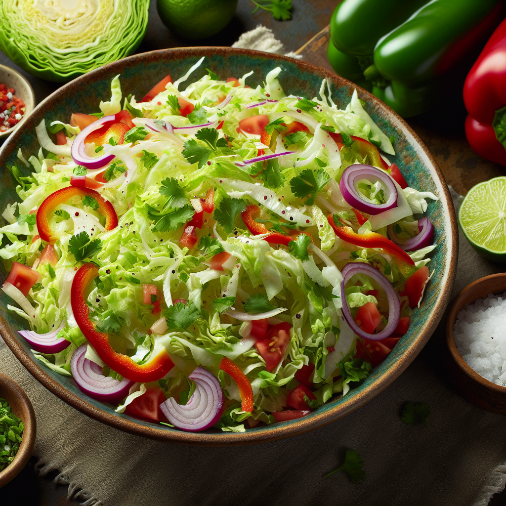 Nationalgericht Honduras: #Ensalada de Repollo# (Rezept)