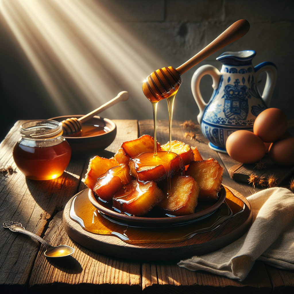 Nationalgericht Honduras: #Torrejas con Miel# (Rezept)