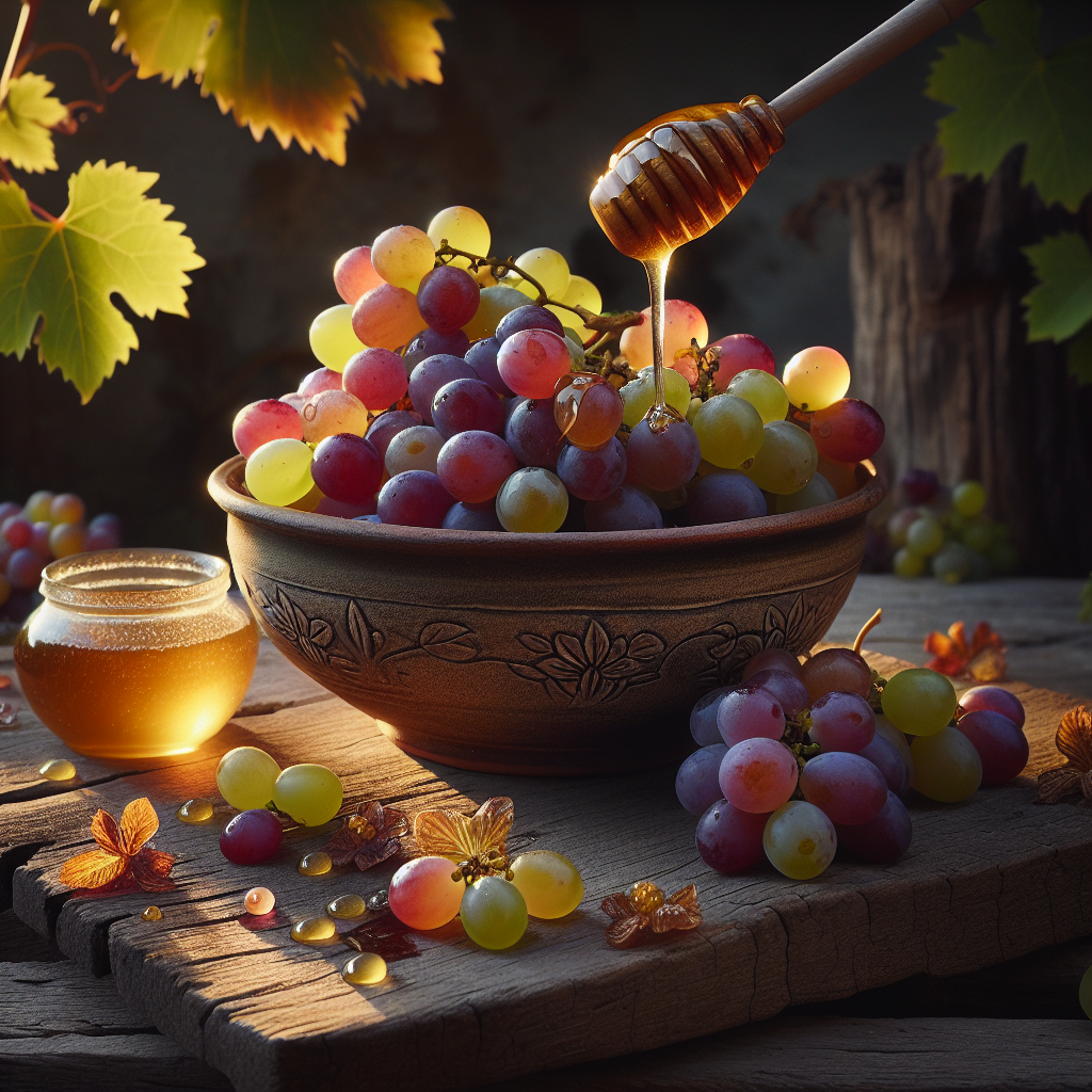 Nationalgericht Honduras: #Uvas en Miel# (Rezept)