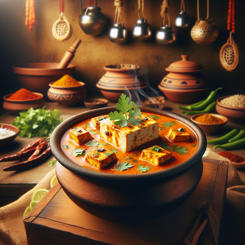Nationalgericht Indien: #Handi Paneer# (Rezept)