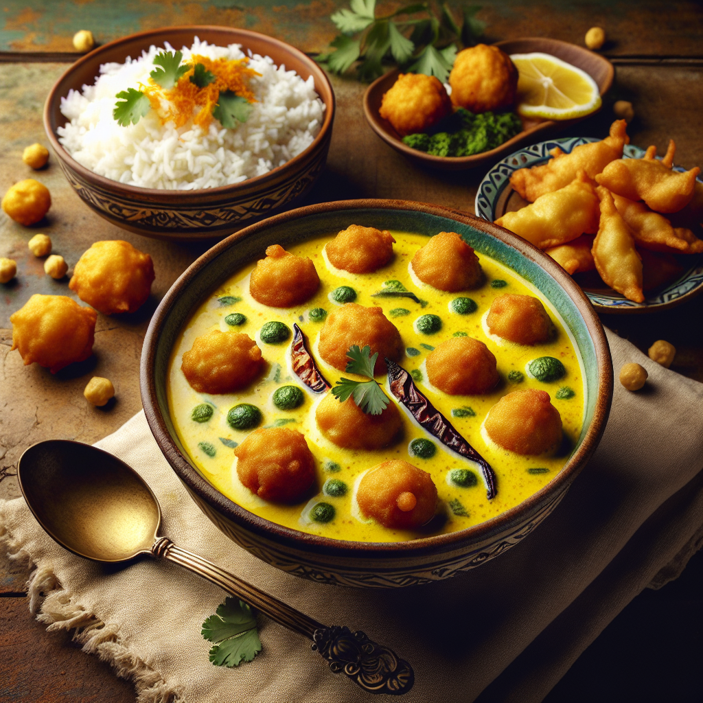 Nationalgericht Indien: #Kadhi Pakora# (Rezept)