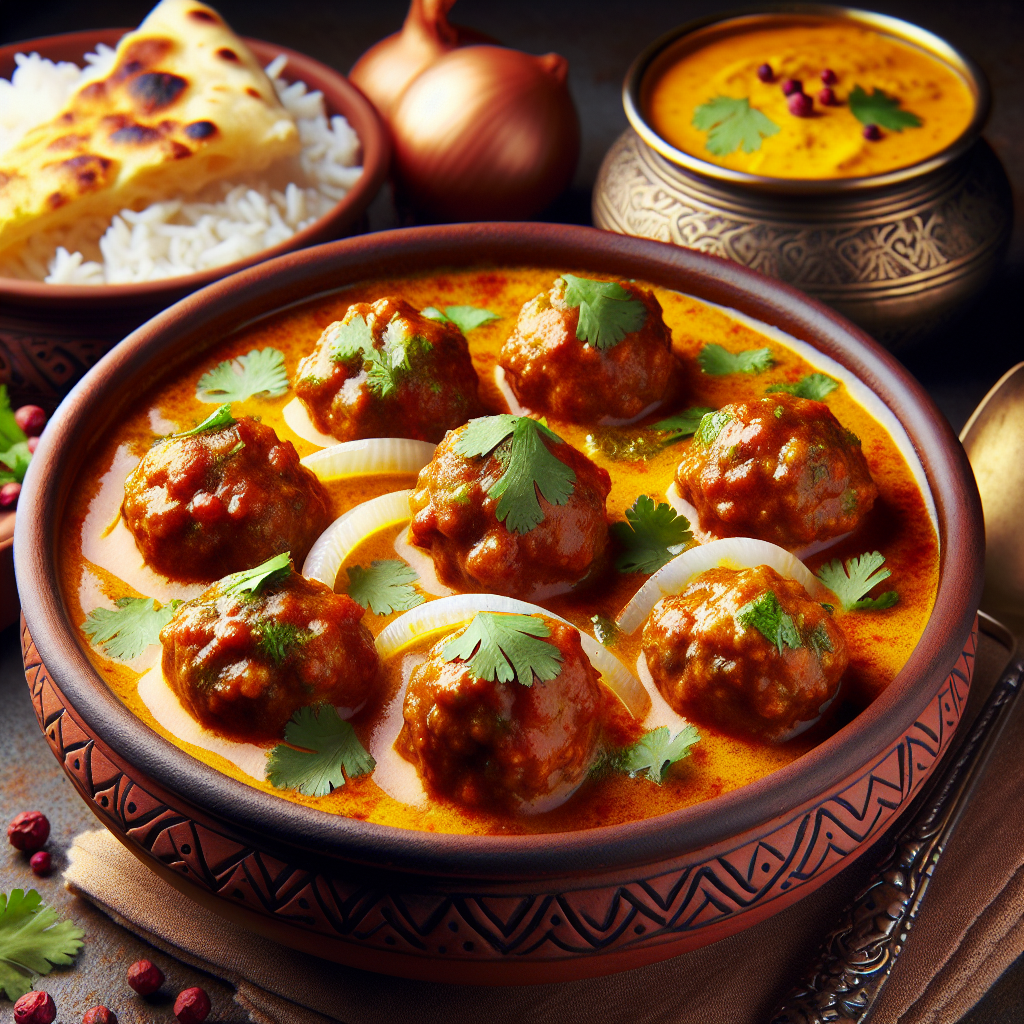 Nationalgericht Indien: #Kofta Curry# (Rezept)