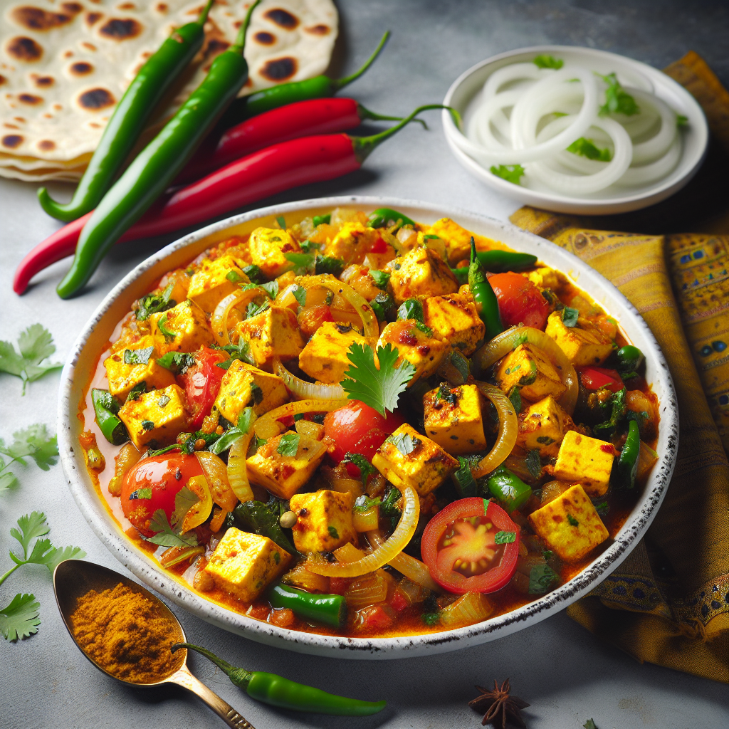 Nationalgericht Indien: #Paneer Bhurji# (Rezept)