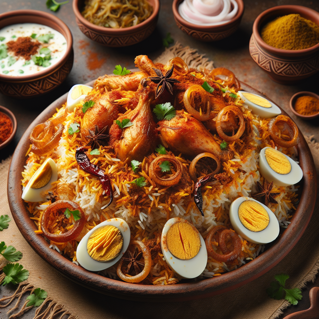 Nationalgericht Indien: #Thalassery Biryani# (Rezept)