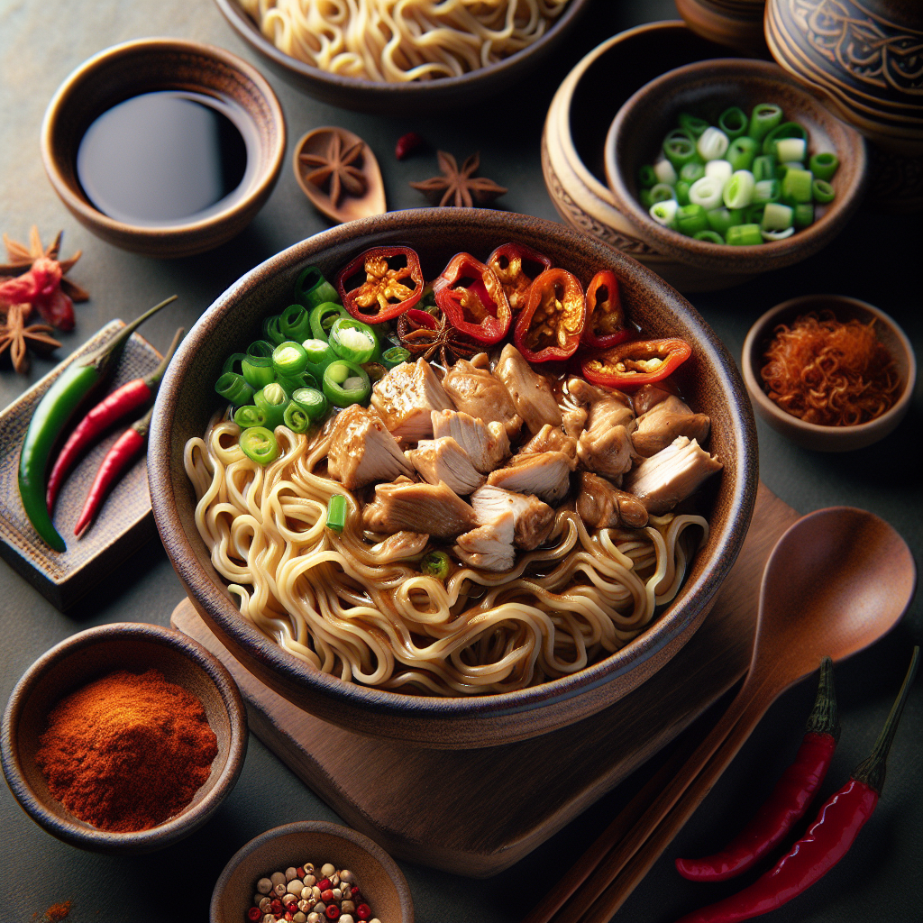 Nationalgericht Indonesien: #Bakmi Ayam# (Rezept)
