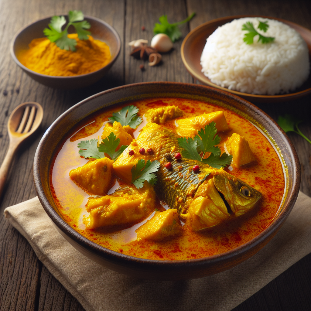 Nationalgericht Indonesien: #Gulai Ikan# (Rezept)