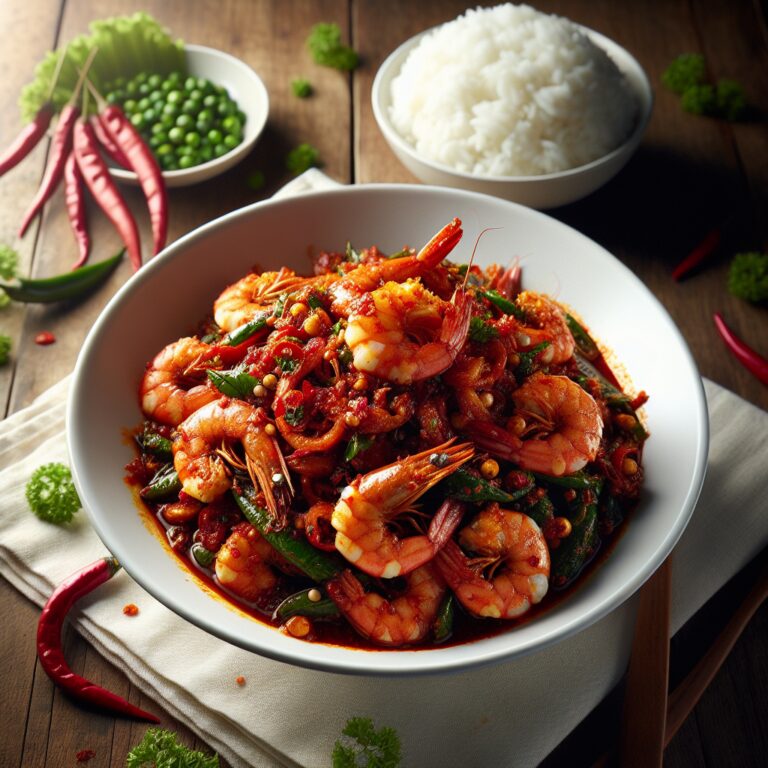 Sambal Udang – Nationalgericht aus Indonesien
