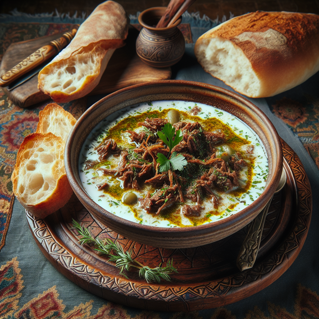 Nationalgericht Iran: #Aash-e Mast# (Rezept)