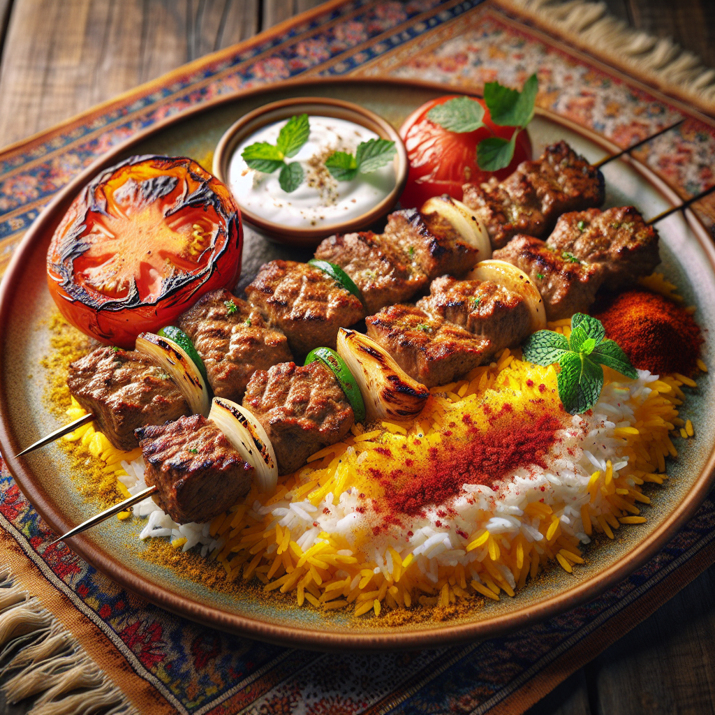 Nationalgericht Iran: #Kabab Soltani# (Rezept)
