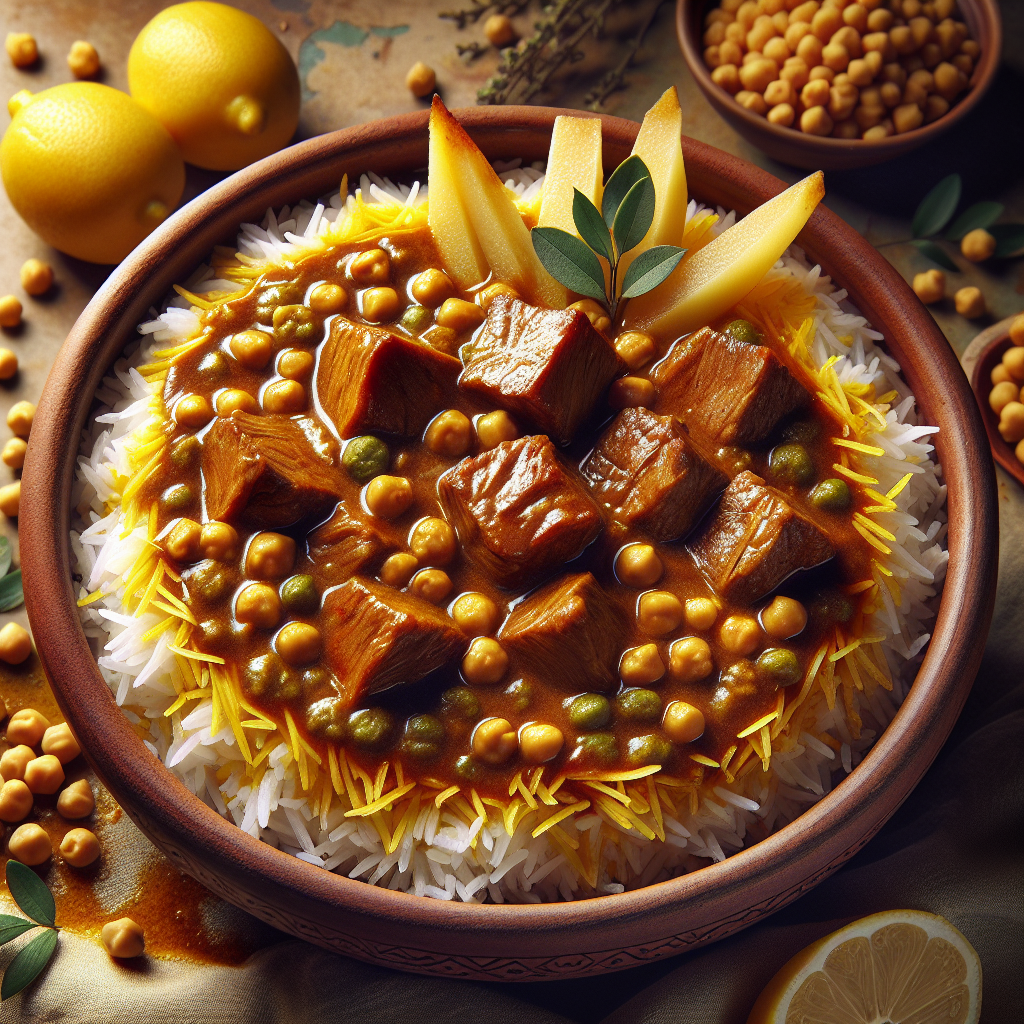 Nationalgericht Iran: #Khoresht-e Gheimeh Sibzamini# (Rezept)