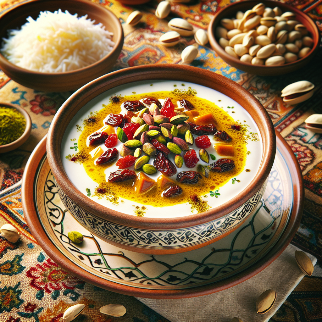 Nationalgericht Iran: #Khoresht-e Mast# (Rezept)
