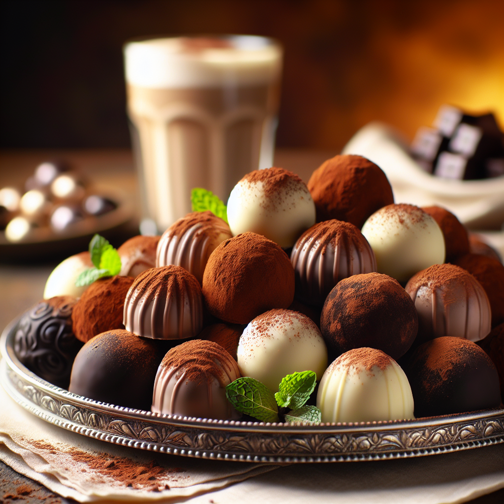 Nationalgericht Irland: #Baileys Irish Cream Truffles# (Rezept)