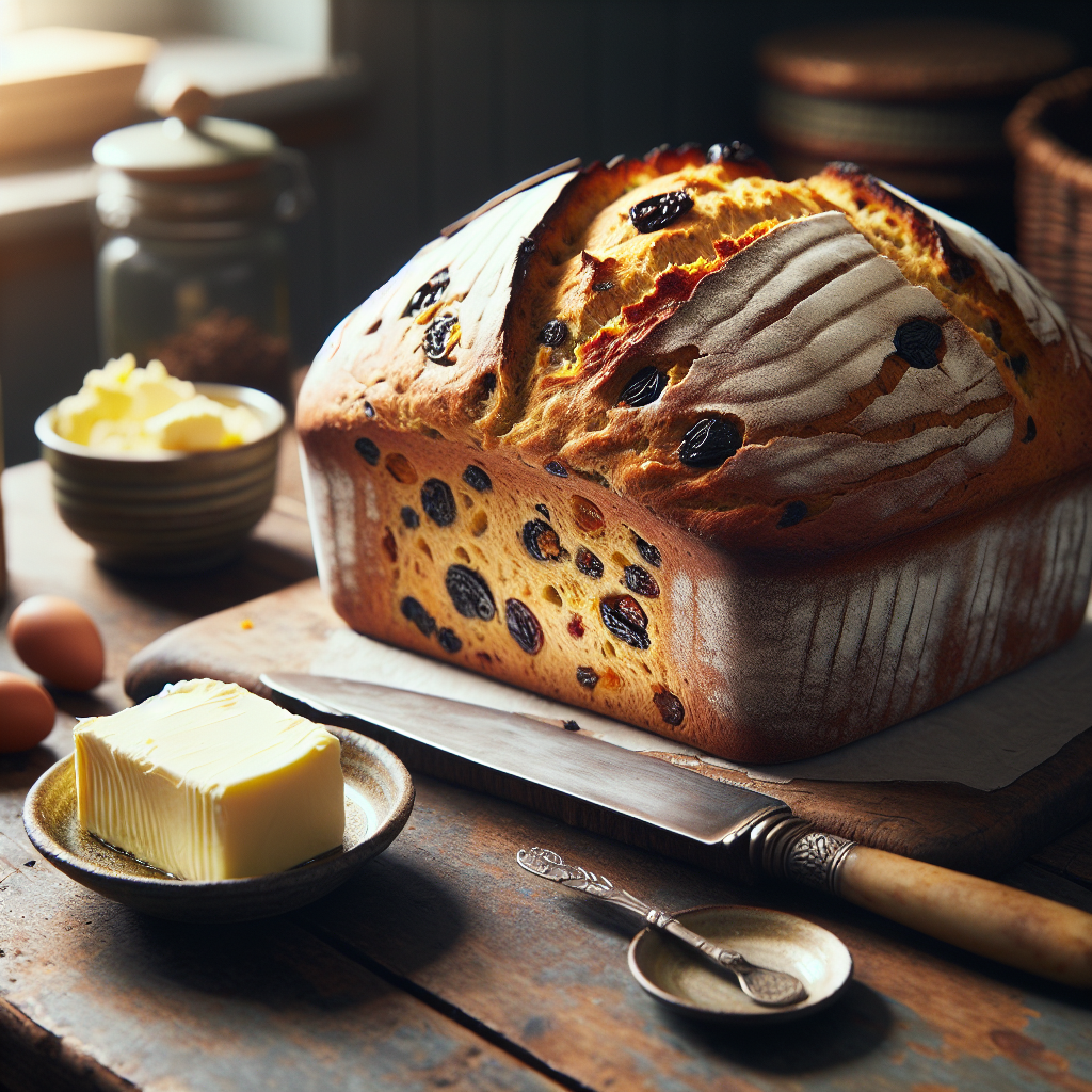 Nationalgericht Irland: #Barmbrack with Butter# (Rezept)