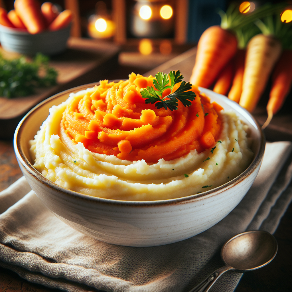 Nationalgericht Irland: #Carrot and Parsnip Mash# (Rezept)