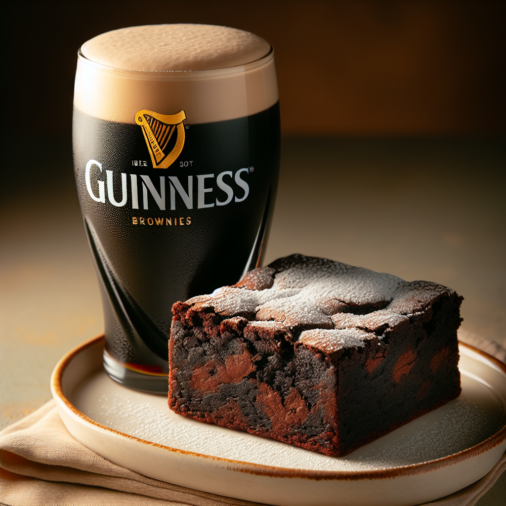 Nationalgericht Irland: #Guinness Brownies# (Rezept)