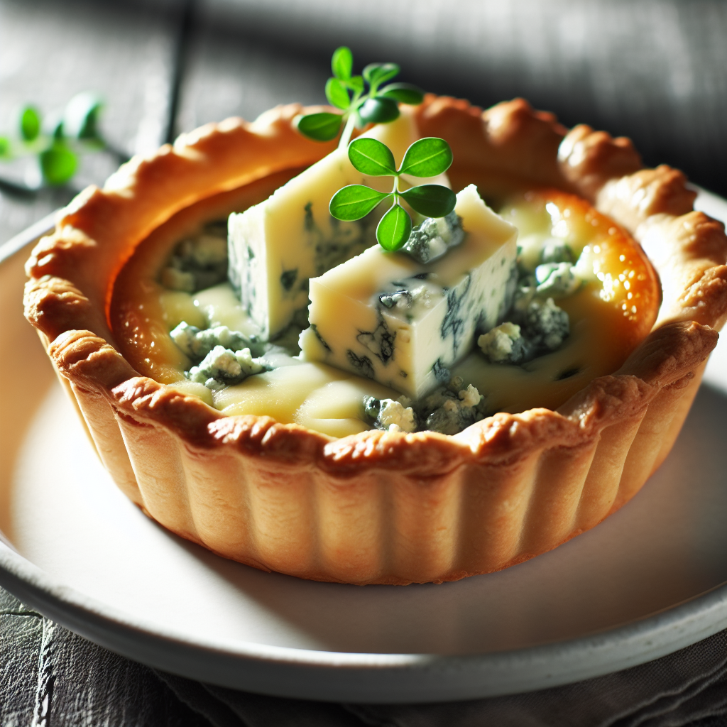 Nationalgericht Irland: #Irish Blue Cheese Tart# (Rezept)