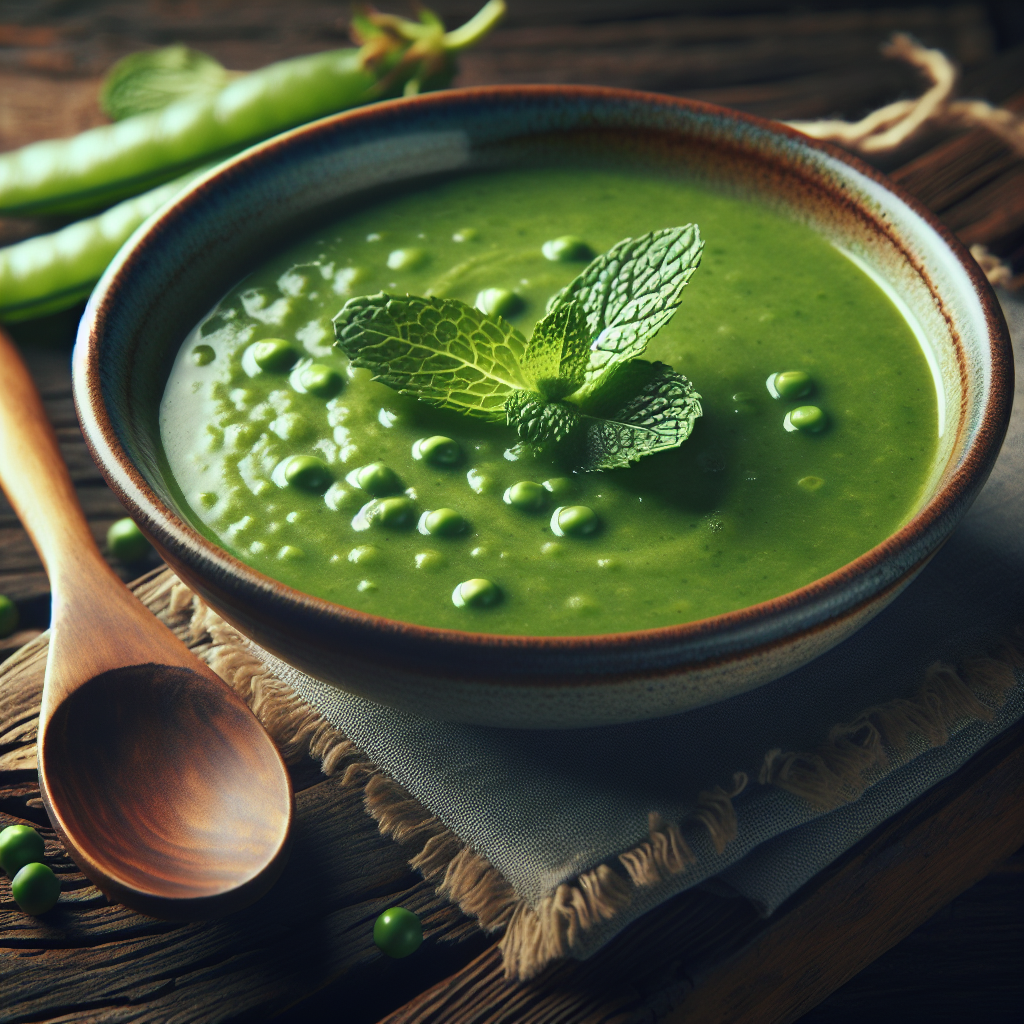 Nationalgericht Irland: #Mint and Pea Soup# (Rezept)