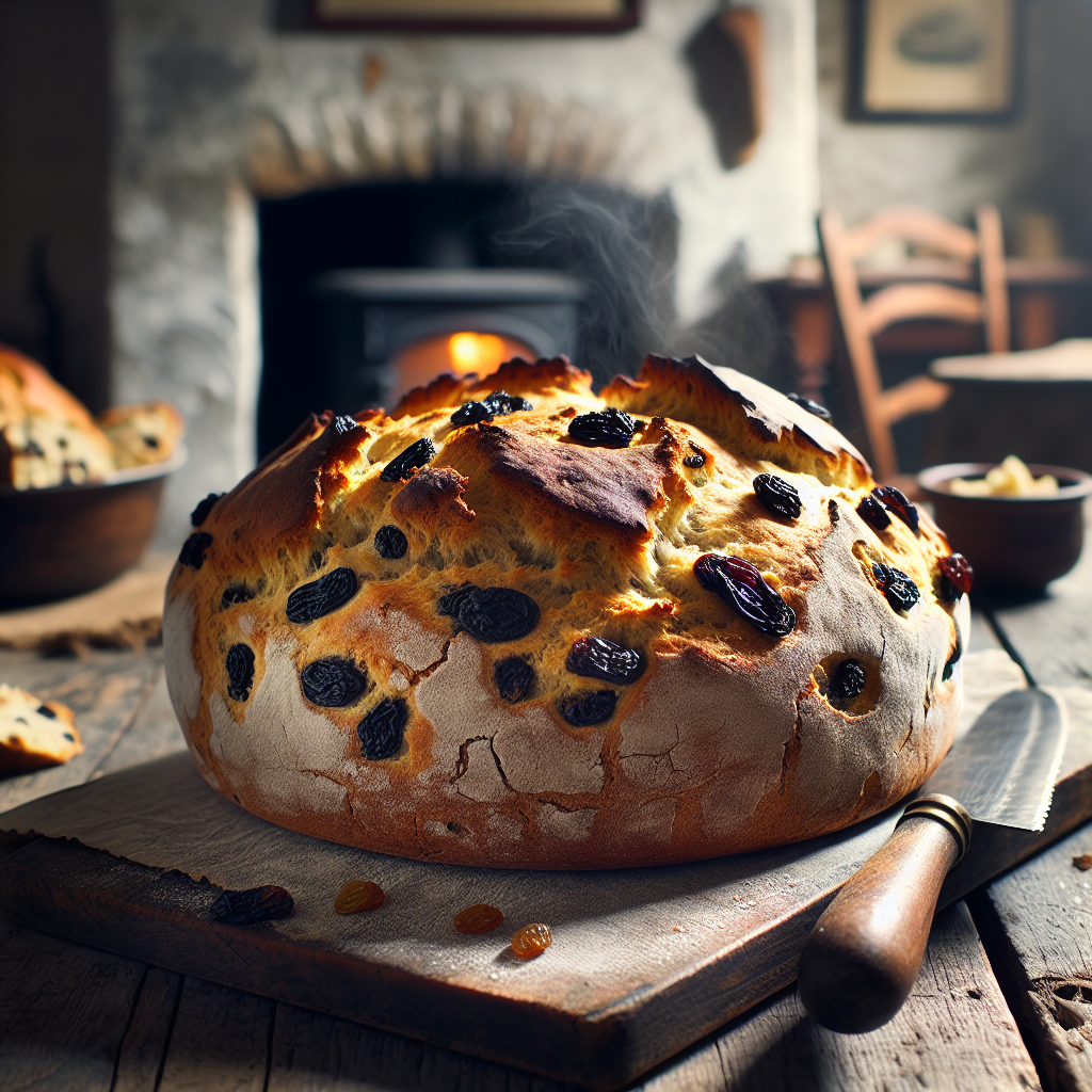 Nationalgericht Irland: #Raisin Soda Bread# (Rezept)