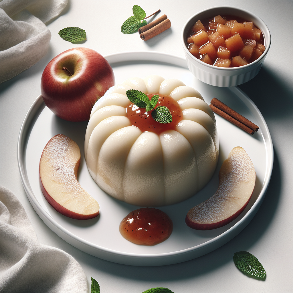 Nationalgericht Irland: #White Pudding with Apple Compote# (Rezept)