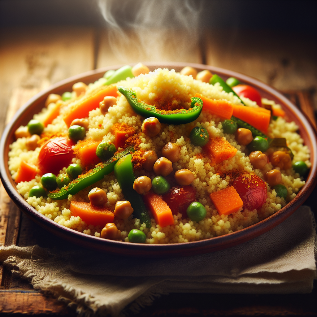 Nationalgericht Israel: #Couscous with Vegetables# (Rezept)