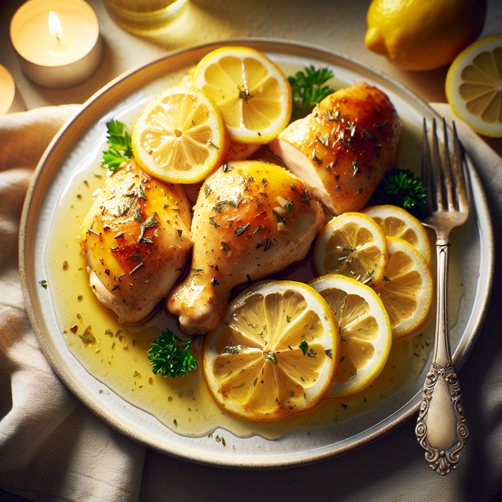 Nationalgericht Israel: #Lemon Chicken# (Rezept)