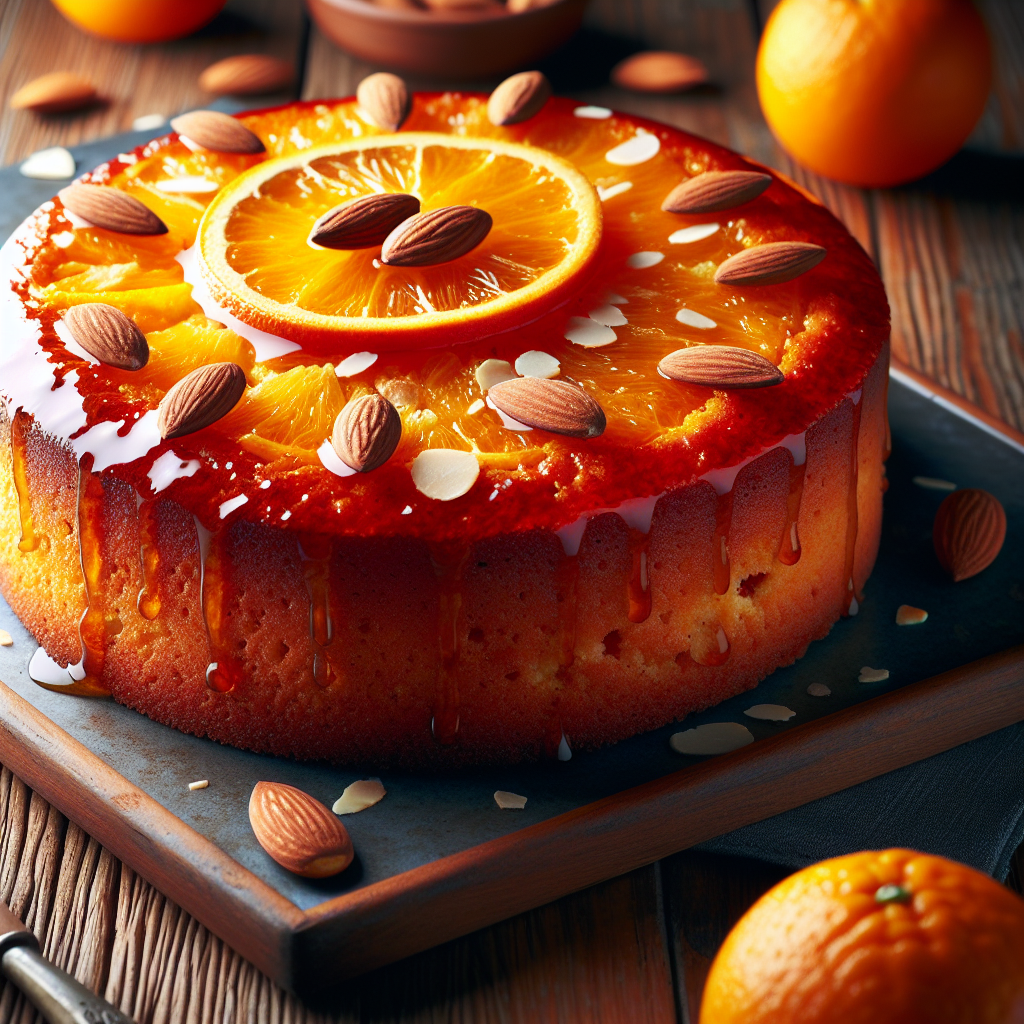 Nationalgericht Israel: #Orange Almond Cake# (Rezept)
