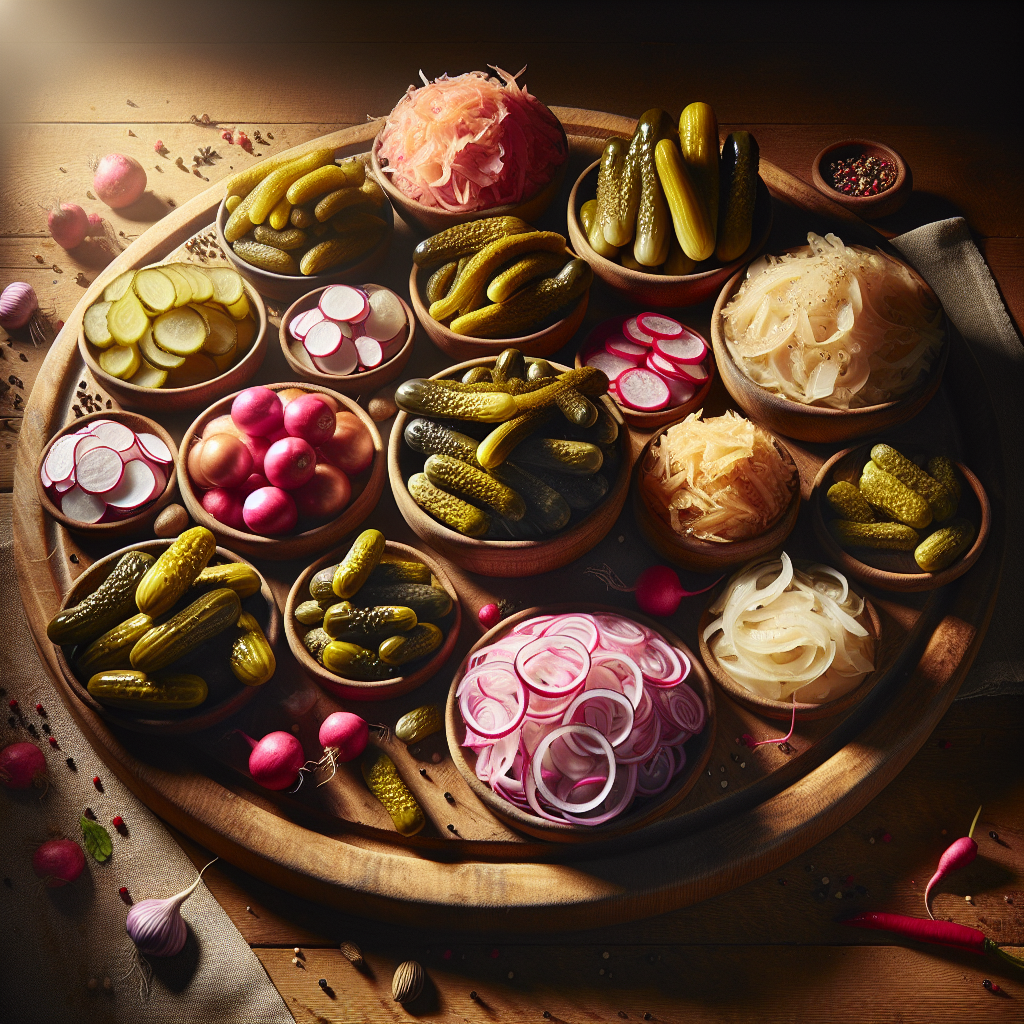 Nationalgericht Israel: #Pickled Vegetables# (Rezept)
