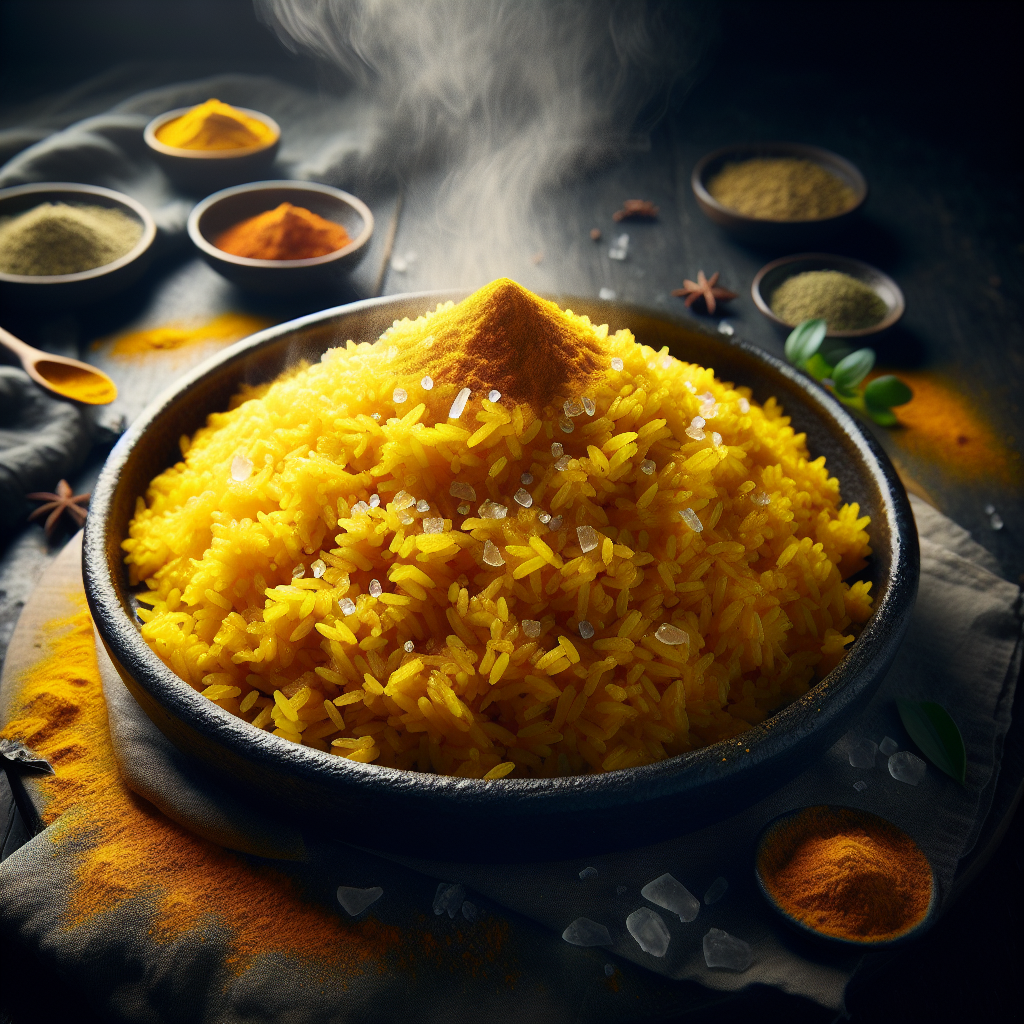 Nationalgericht Israel: #Turmeric Rice# (Rezept)