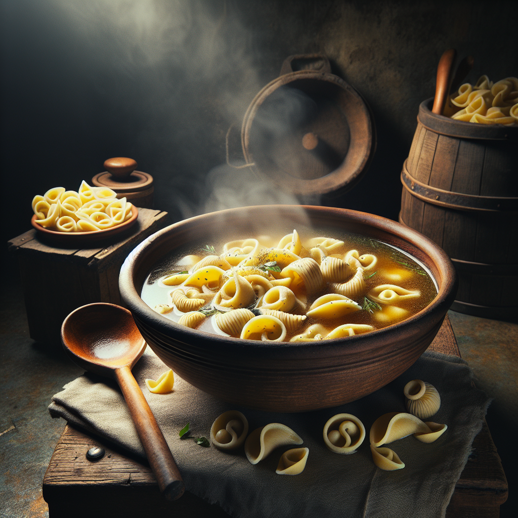 Nationalgericht Italien: #Anolini in Brodo# (Rezept)