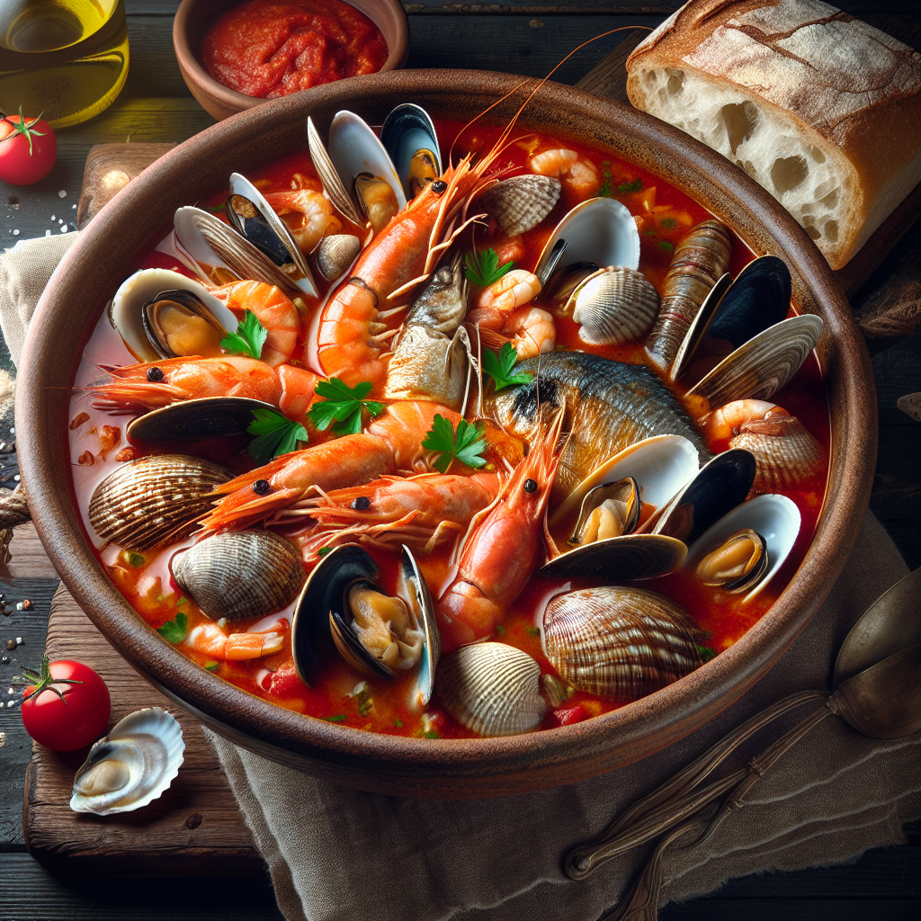 Nationalgericht Italien: #Brodetto di Pesce# (Rezept)