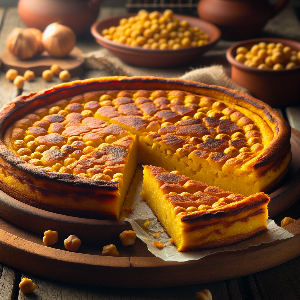 Nationalgericht Italien: #Farinata di Ceci# (Rezept)