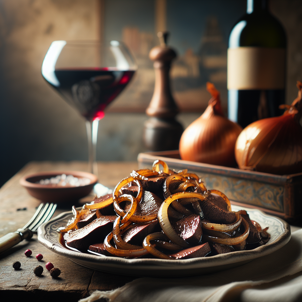 Nationalgericht Italien: #Fegato alla Veneziana# (Rezept)