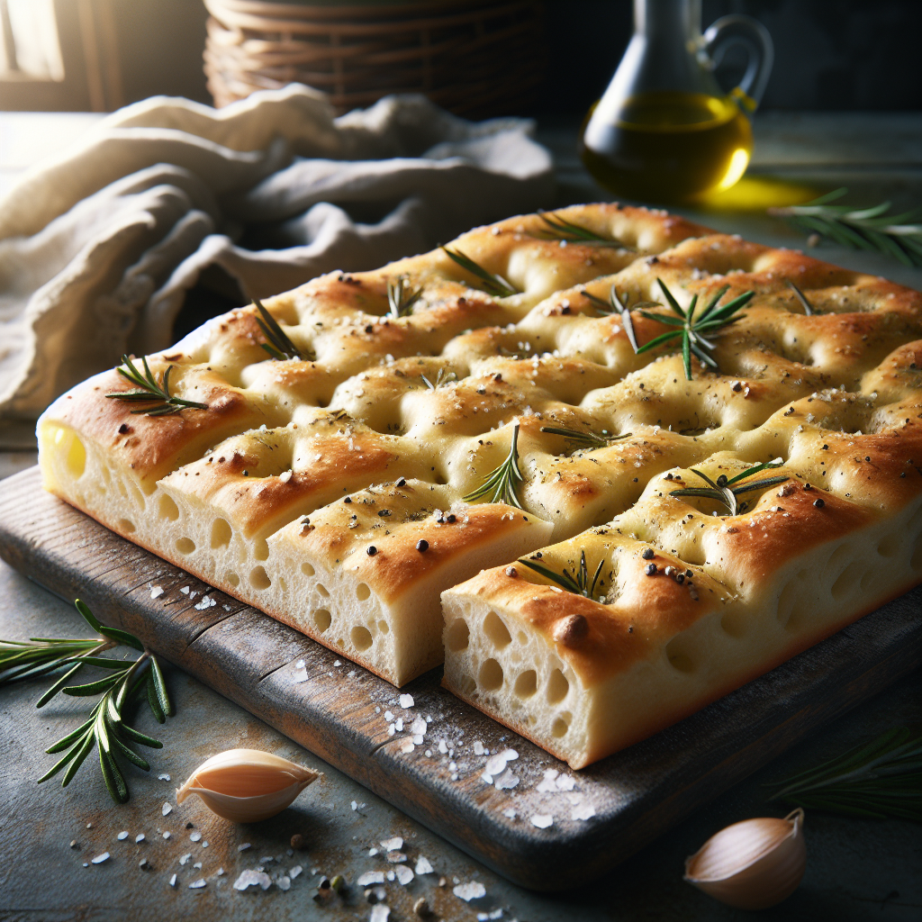 Nationalgericht Italien: #Focaccia Genovese# (Rezept)