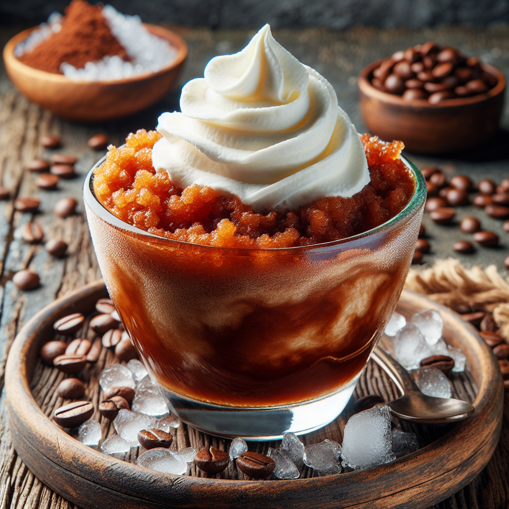 Nationalgericht Italien: #Granita al Caffè# (Rezept)
