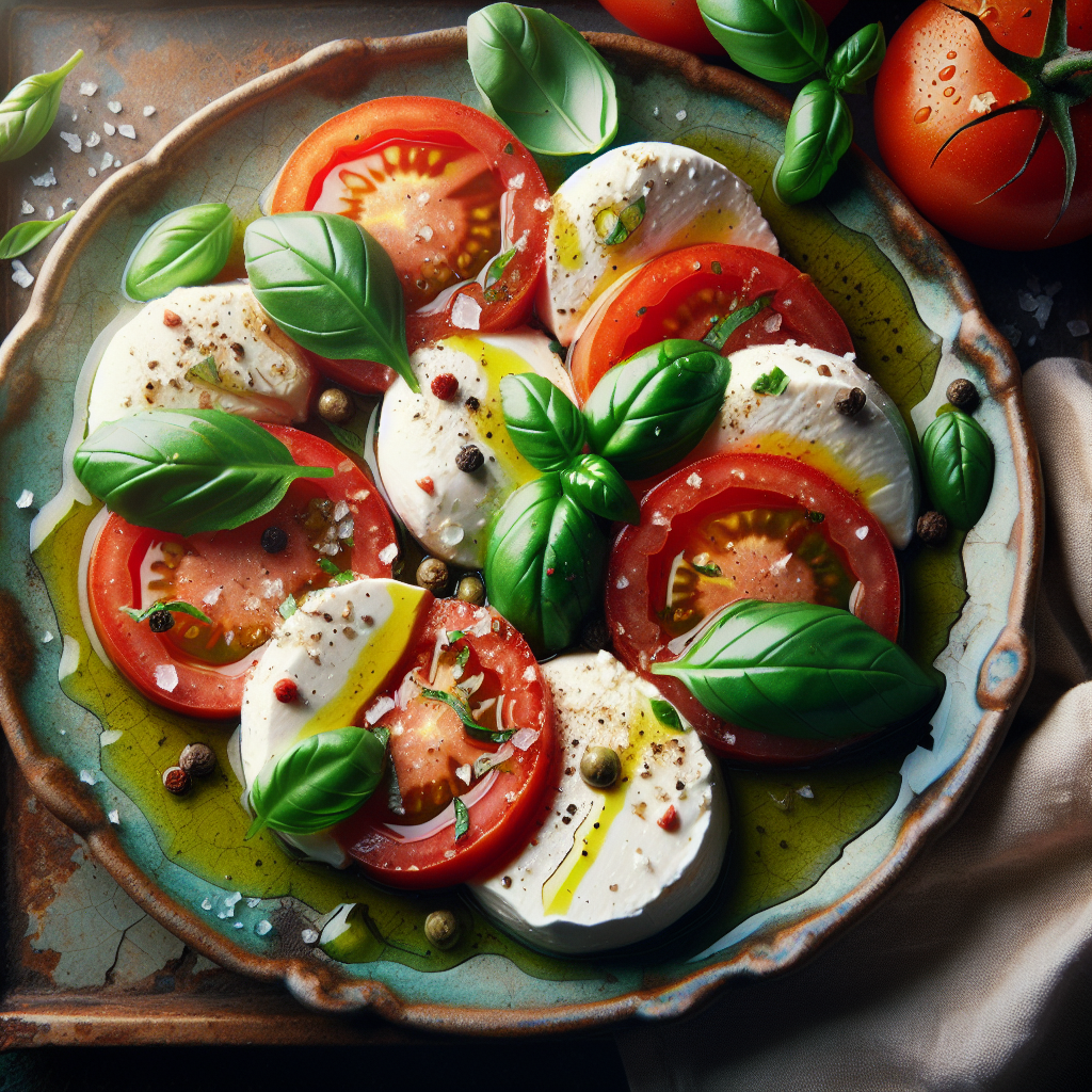 Nationalgericht Italien: #Insalata Caprese# (Rezept)