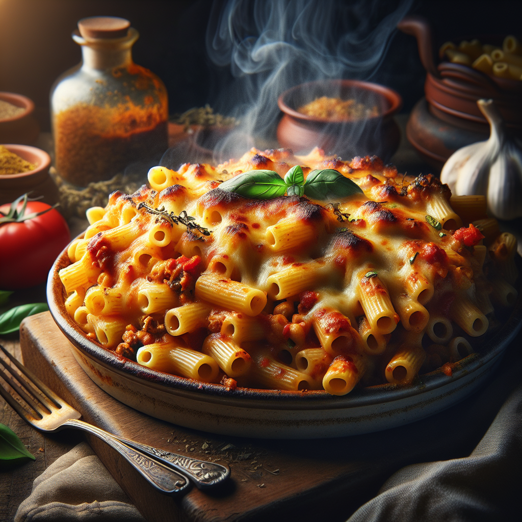 Nationalgericht Italien: #Maccheroni al Forno# (Rezept)