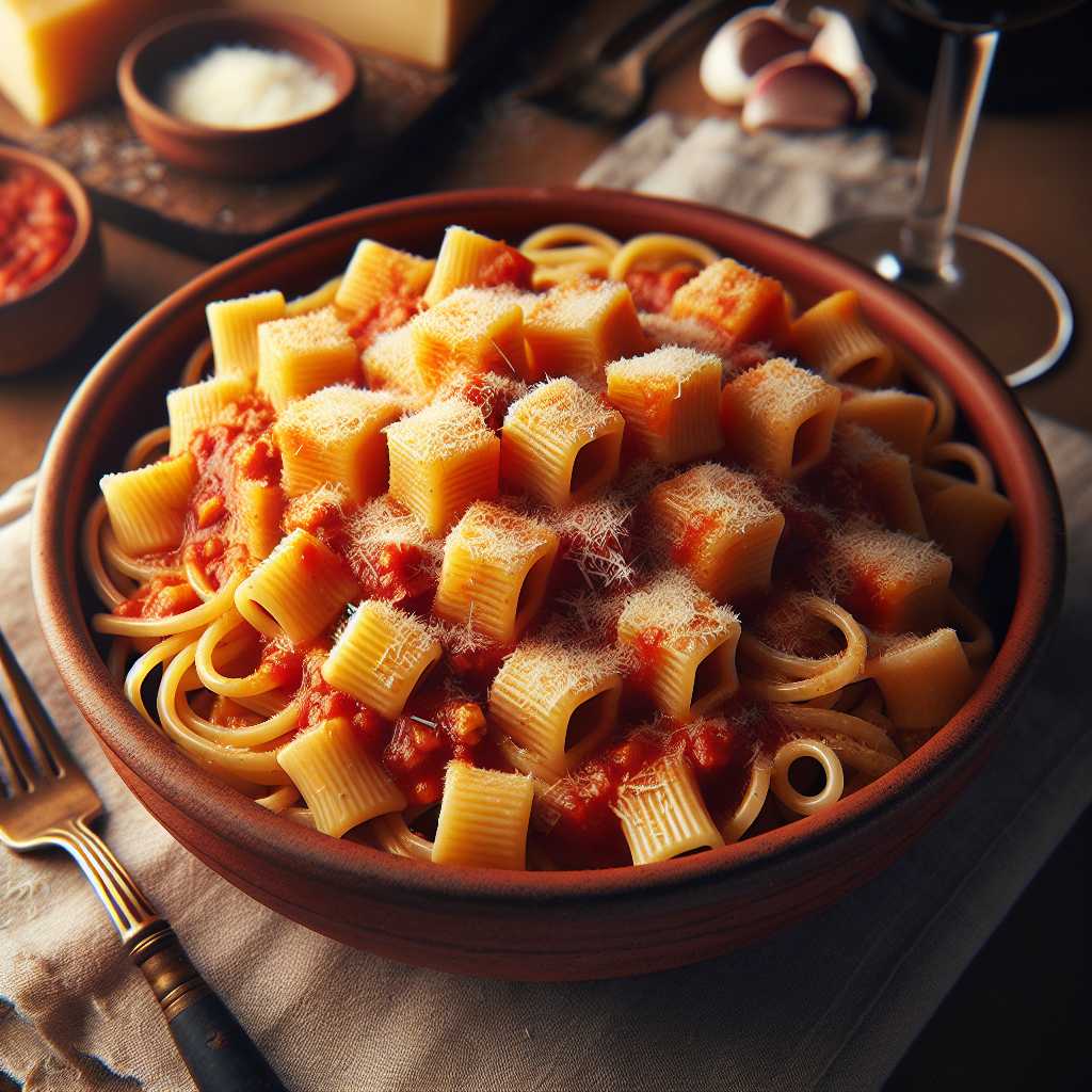 Nationalgericht Italien: #Maccheroni alla Chitarra# (Rezept)