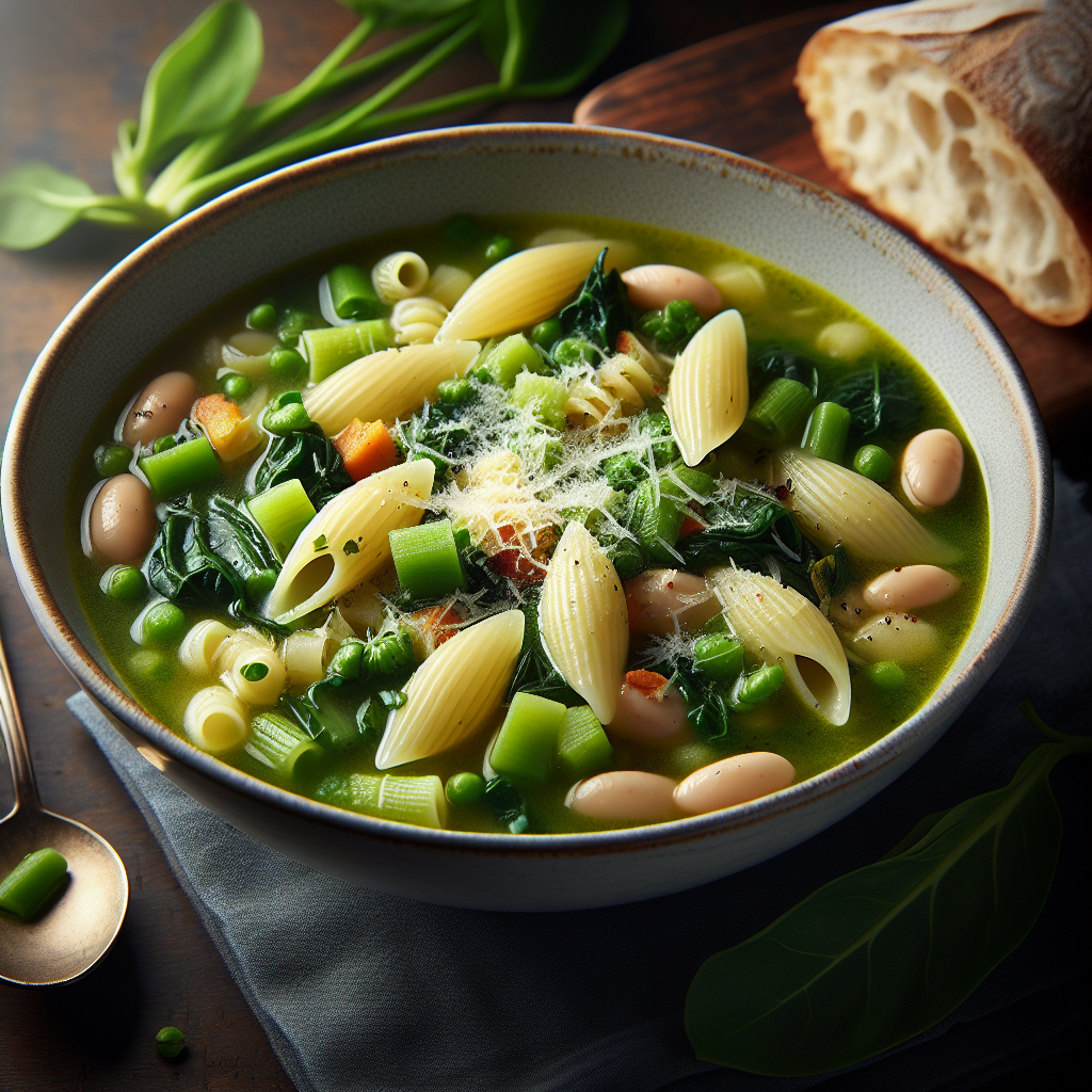 Nationalgericht Italien: #Minestrone Verde# (Rezept)