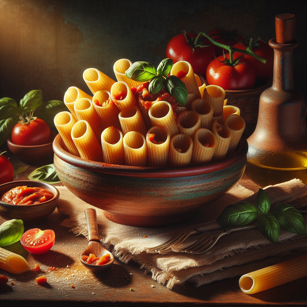 Nationalgericht Italien: #Paccheri Ripieni# (Rezept)
