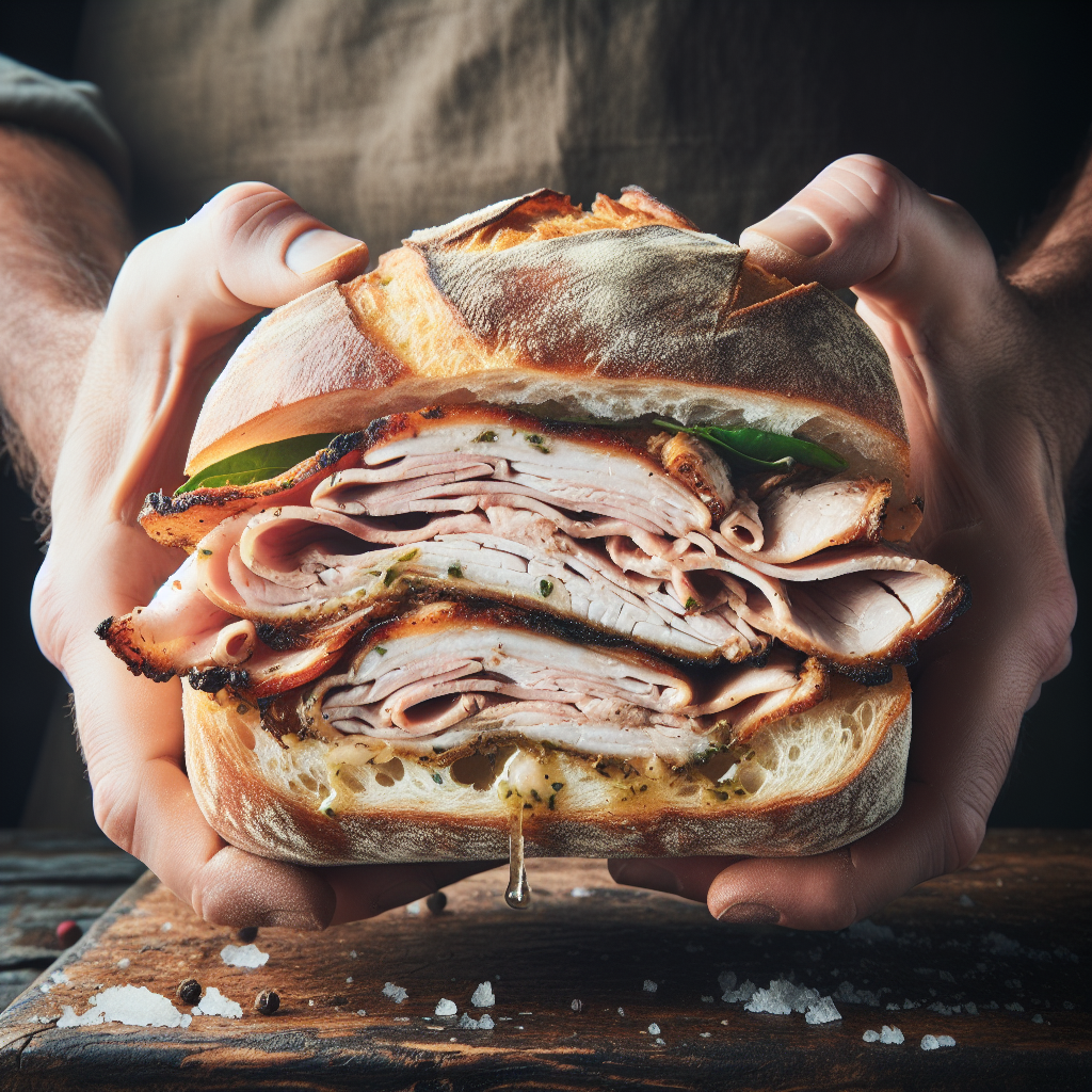 Nationalgericht Italien: #Panino con Porchetta# (Rezept)
