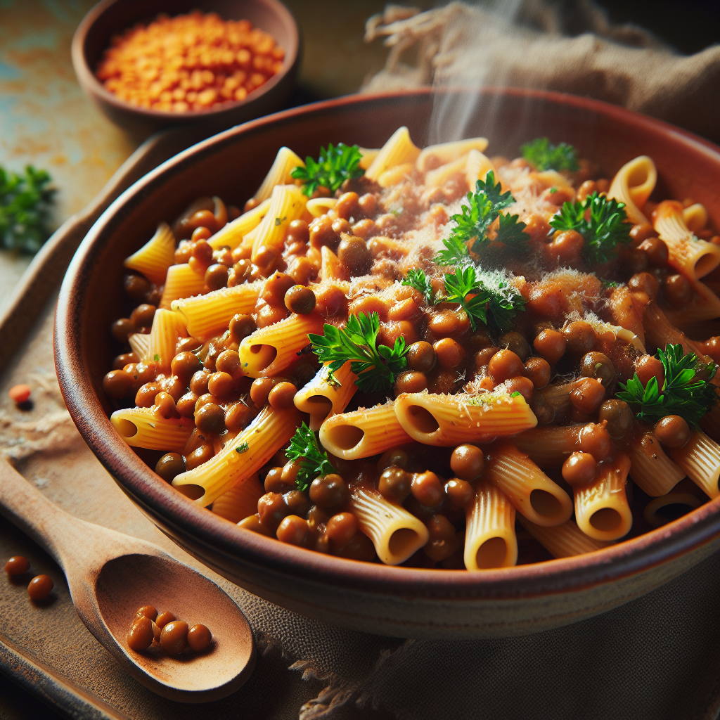 Nationalgericht Italien: #Pasta e Lenticchie# (Rezept)