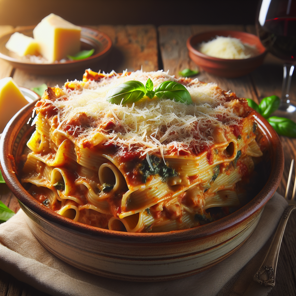 Nationalgericht Italien: #Pasticcio di Pasta# (Rezept)