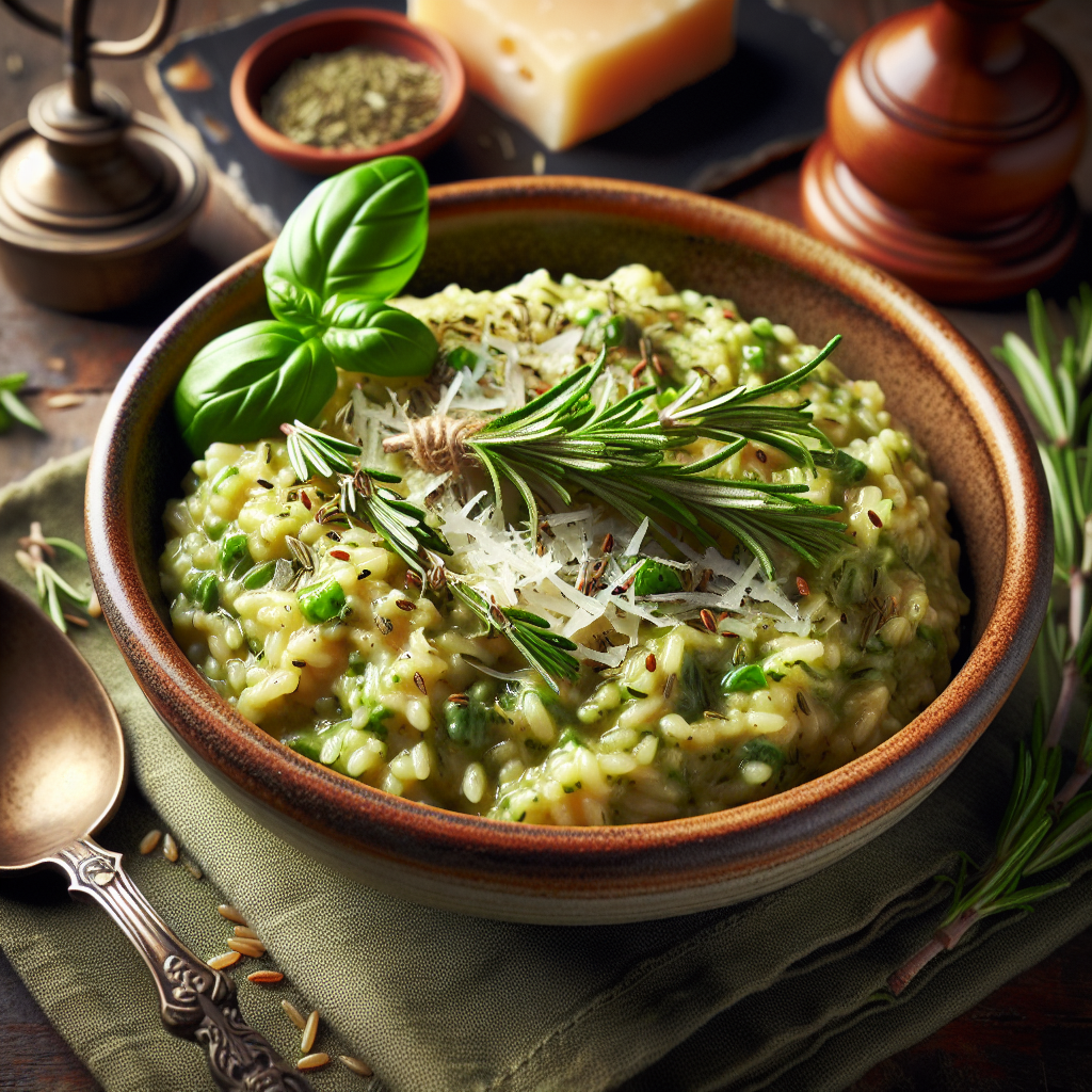Nationalgericht Italien: #Risotto alle Erbe# (Rezept)