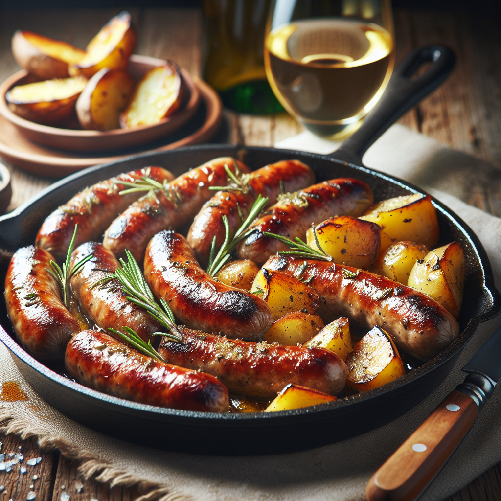 Nationalgericht Italien: #Salsiccia con Patate# (Rezept)
