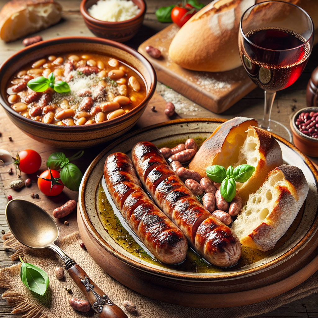 Nationalgericht Italien: #Salsiccia e Fagioli# (Rezept)