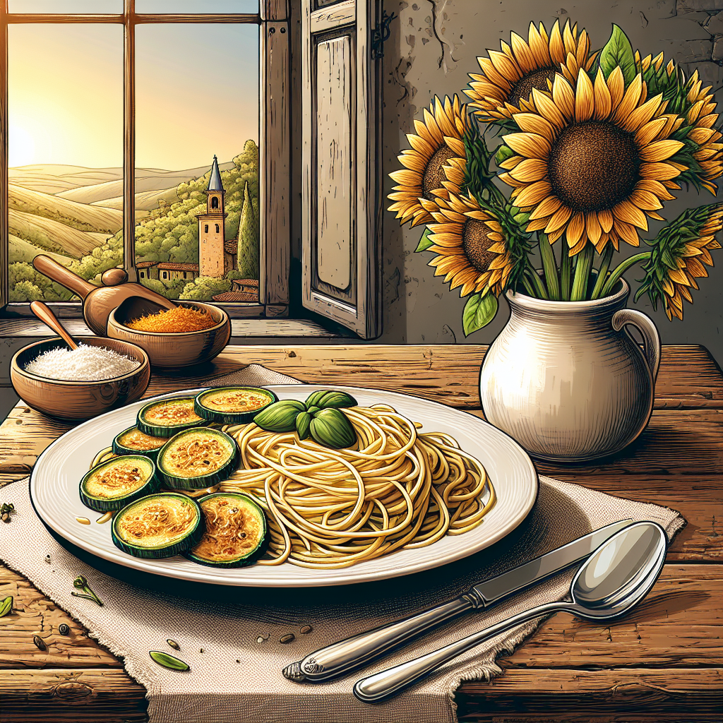 Nationalgericht Italien: #Spaghetti alla Nerano# (Rezept)