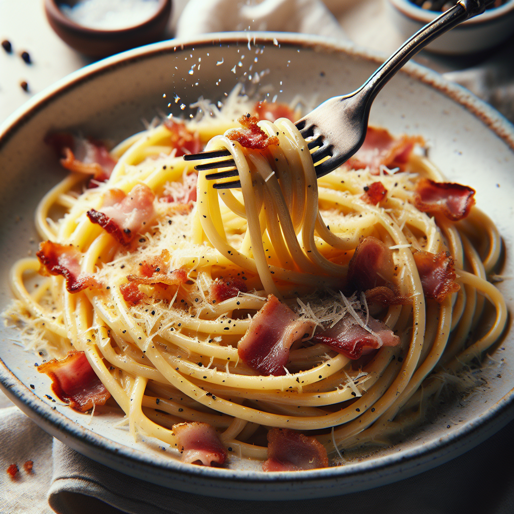 Nationalgericht Italien: #Spaghetti Carbonara# (Rezept)