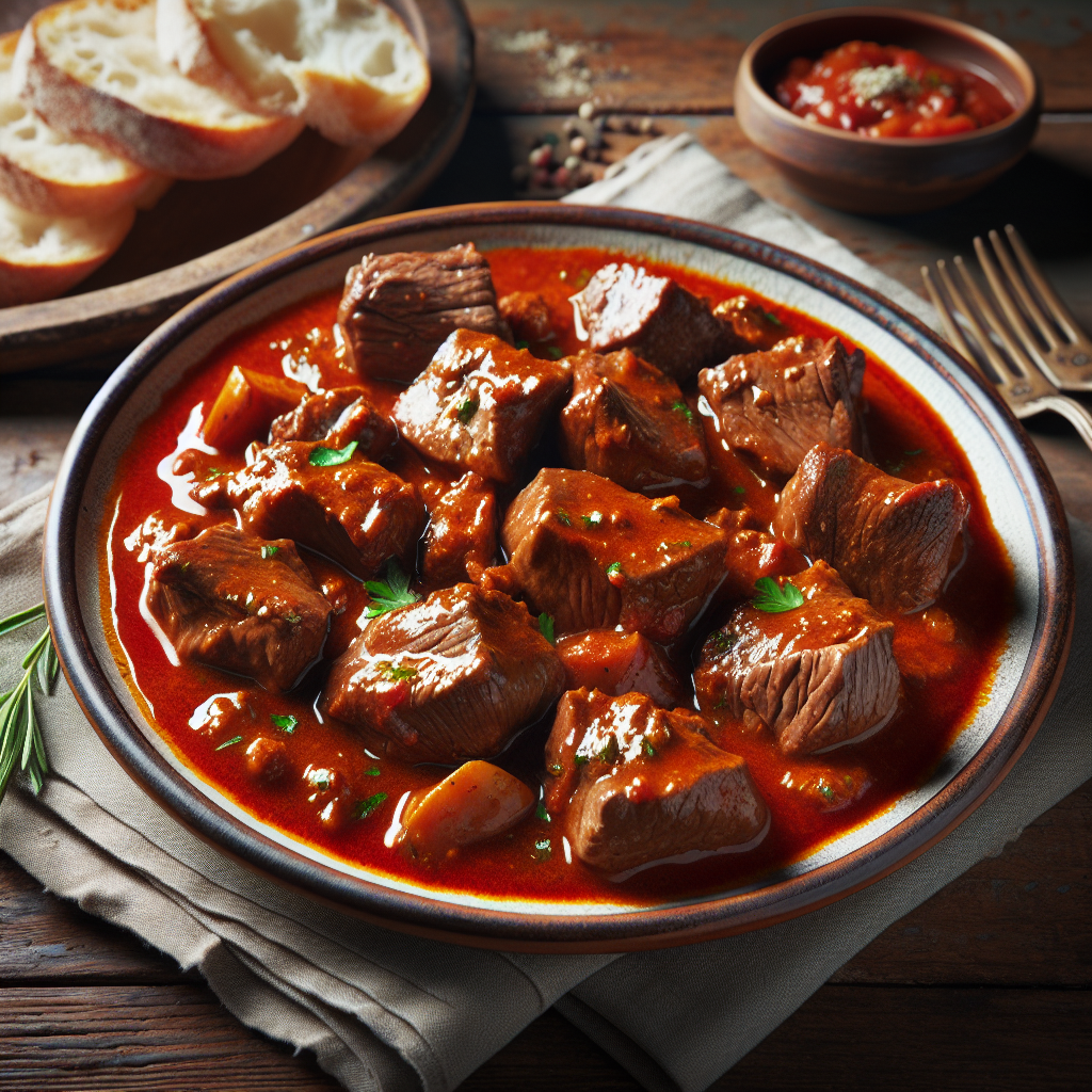 Nationalgericht Italien: #Spezzatino di Vitello# (Rezept)