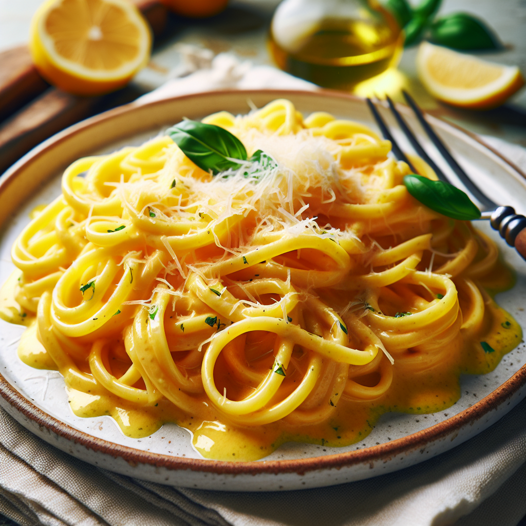 Nationalgericht Italien: #Tagliolini al Limone# (Rezept)